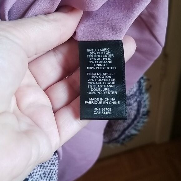 Rebecca Taylor ⭐ Pink Boucle Tweed Dress - Picture 12 of 12